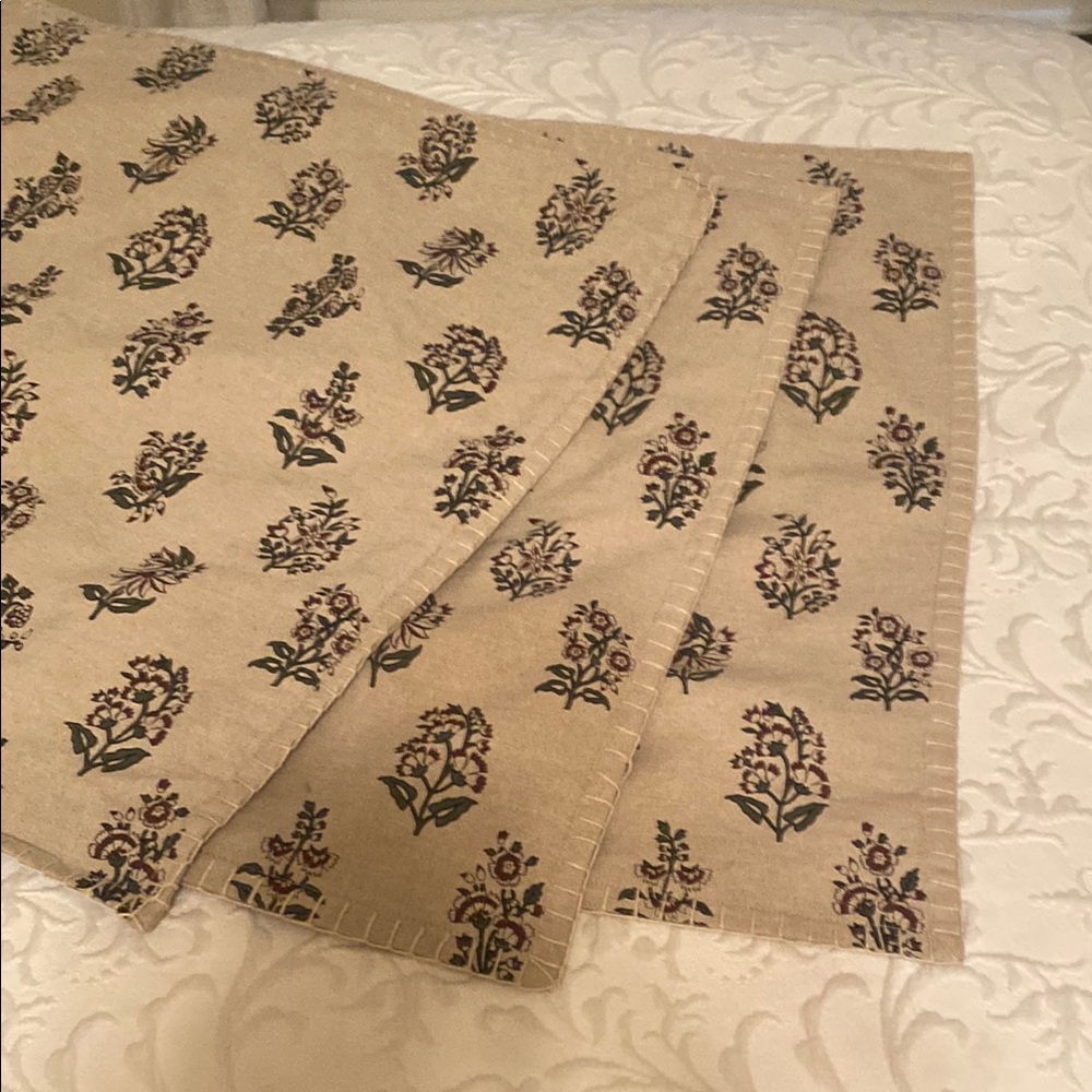 Ballard 3 Floral Patterned throw pillow covers
